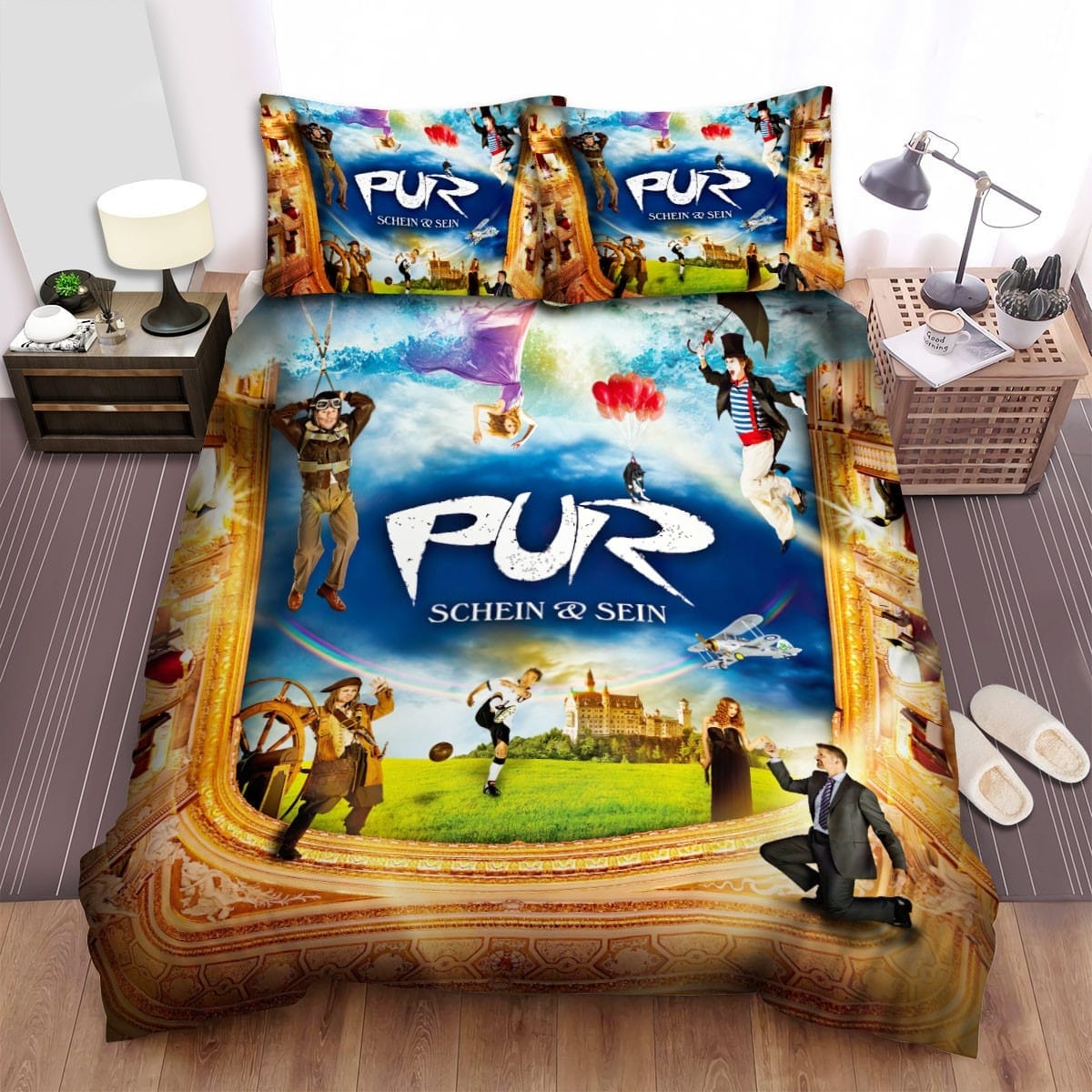 Pur Band Schein & Sein Bedding Sets Duvet Cover, Flatsheet, Pillowcases Perfect Gift For Fans