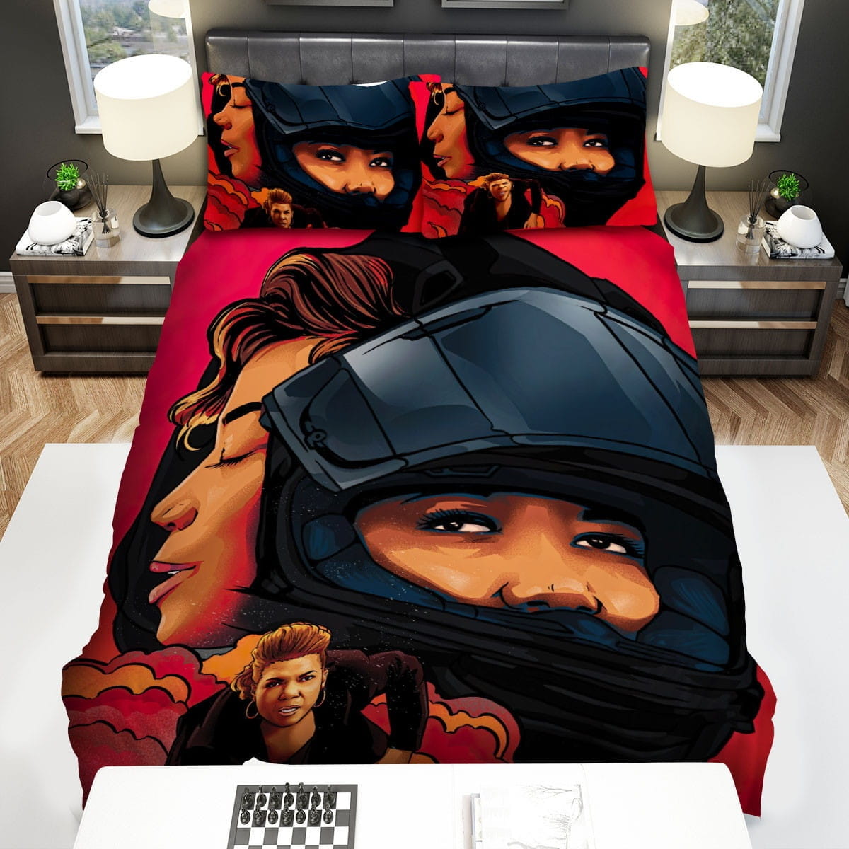 Queen Latifah Bedding Sets Duvet Cover, Flatsheet, Pillowcase For Your Lover