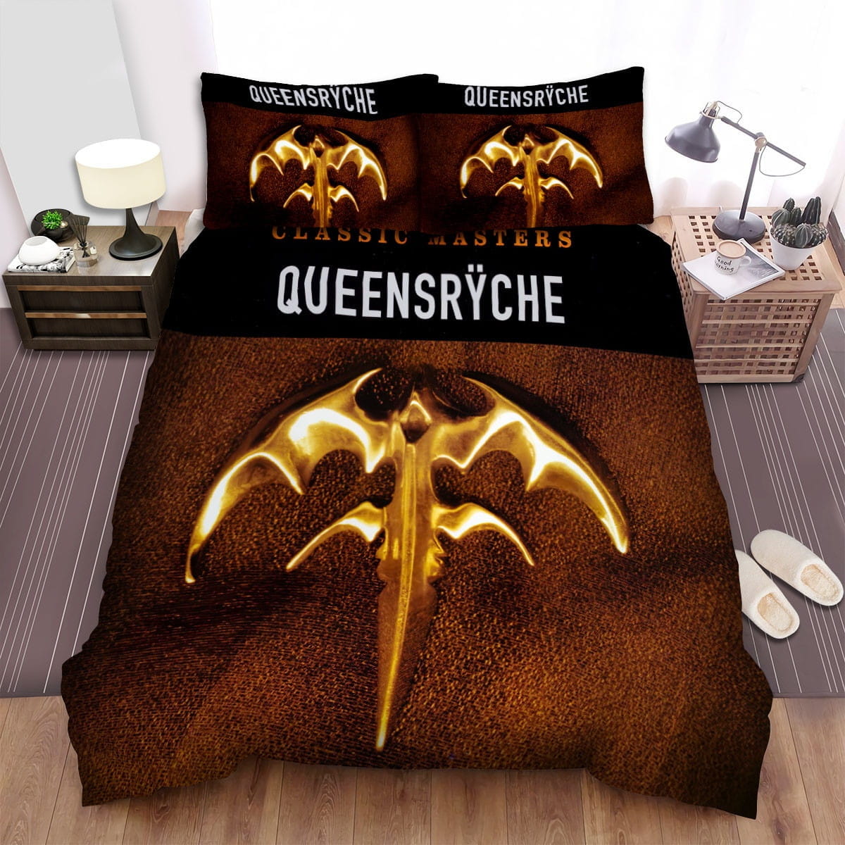 Queensryche Classic Masters Bedding Sets, Flatsheet Gift For Wife, Husband, Besties