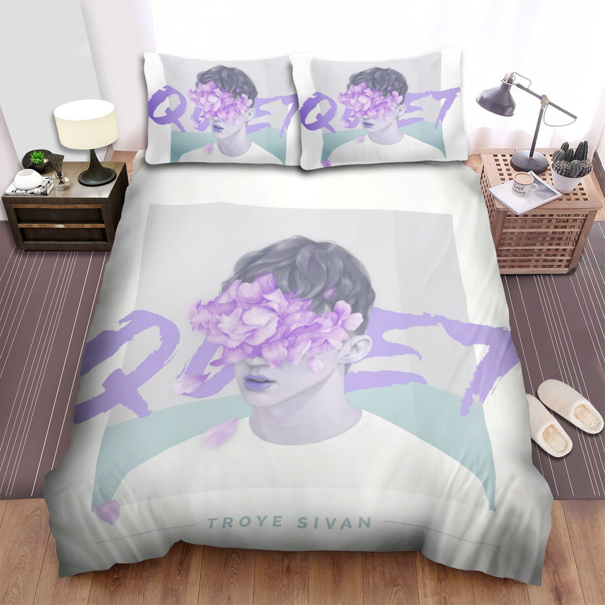 Quiet Troye Sivan Bedding Set, Gift For Christmas, Birthday, Thanksgiving