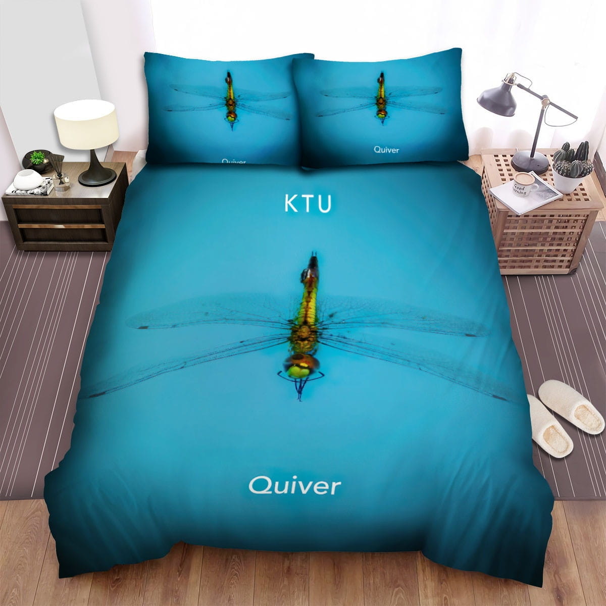 Quiver Ktu Bedding Sets, Flatsheet Gift For Christmas, Thanksgiving, Halloween