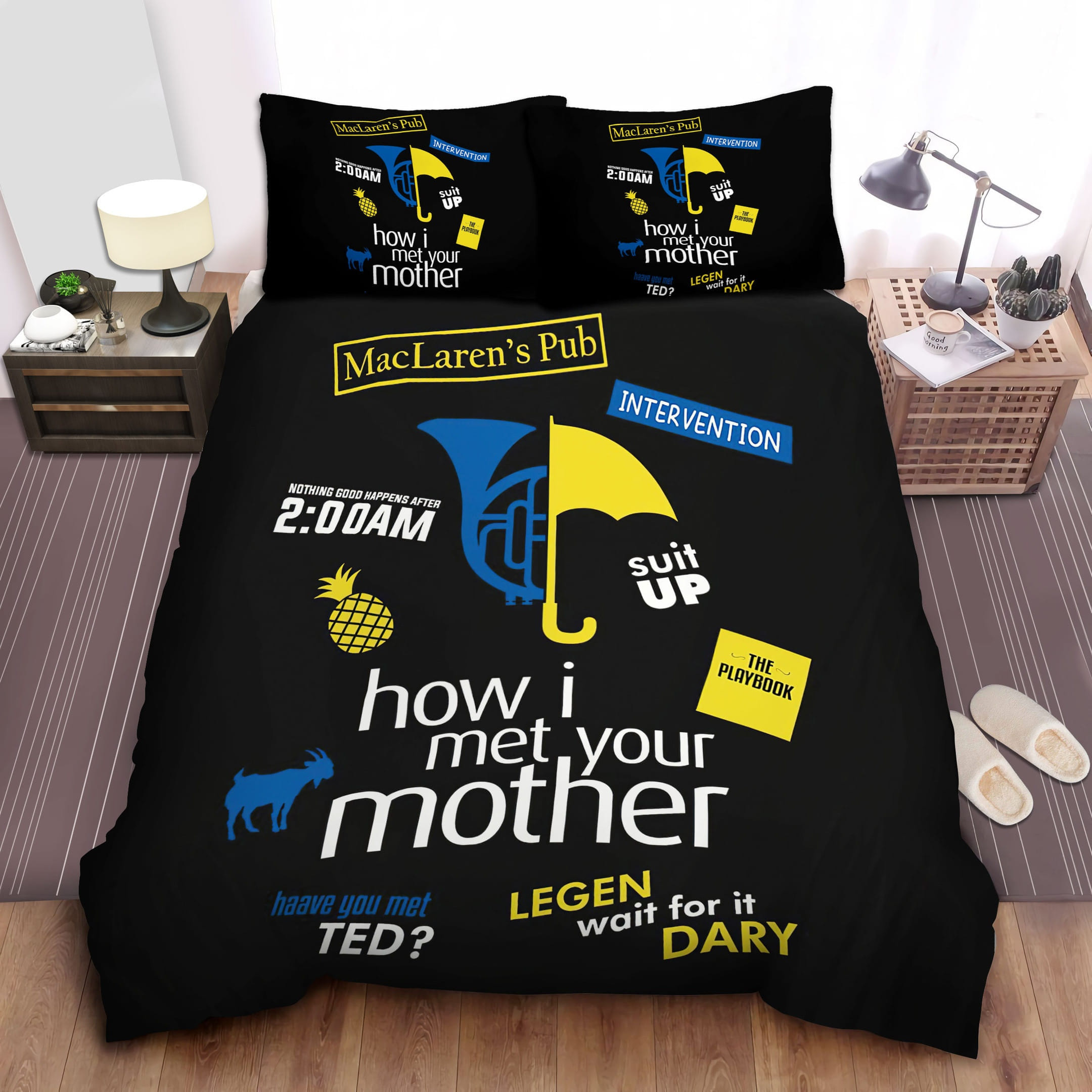 Quotes In The Movie Decorative Bedding Sets with Duvet Cover, Flatsheet, Pillowcases