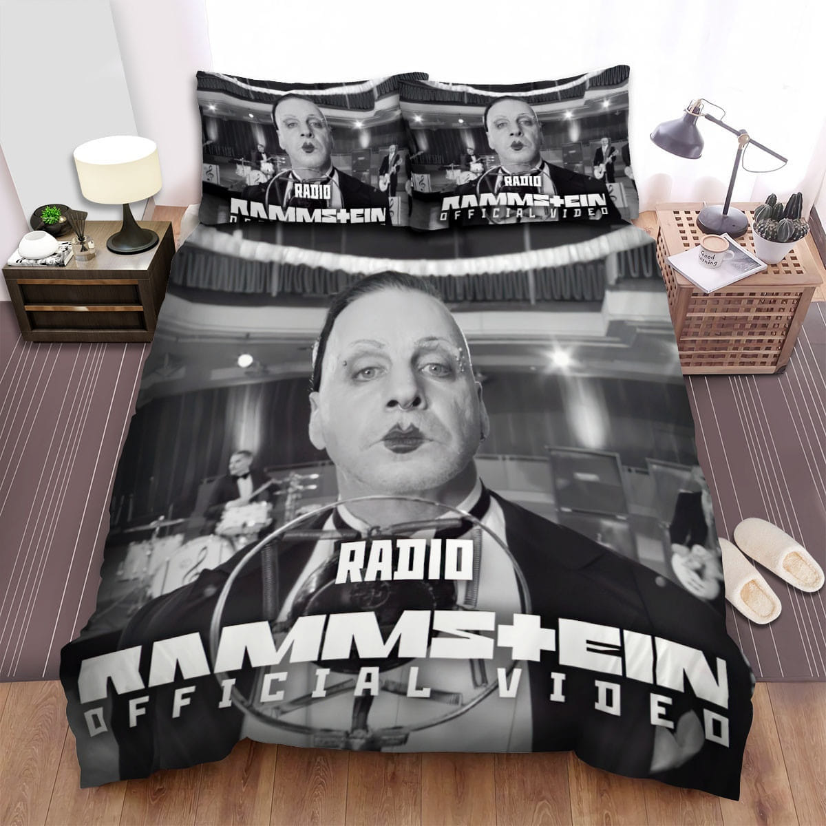 Radio Rammstein Bedding Sets, Flatsheet Gift For Wife, Husband, Besties