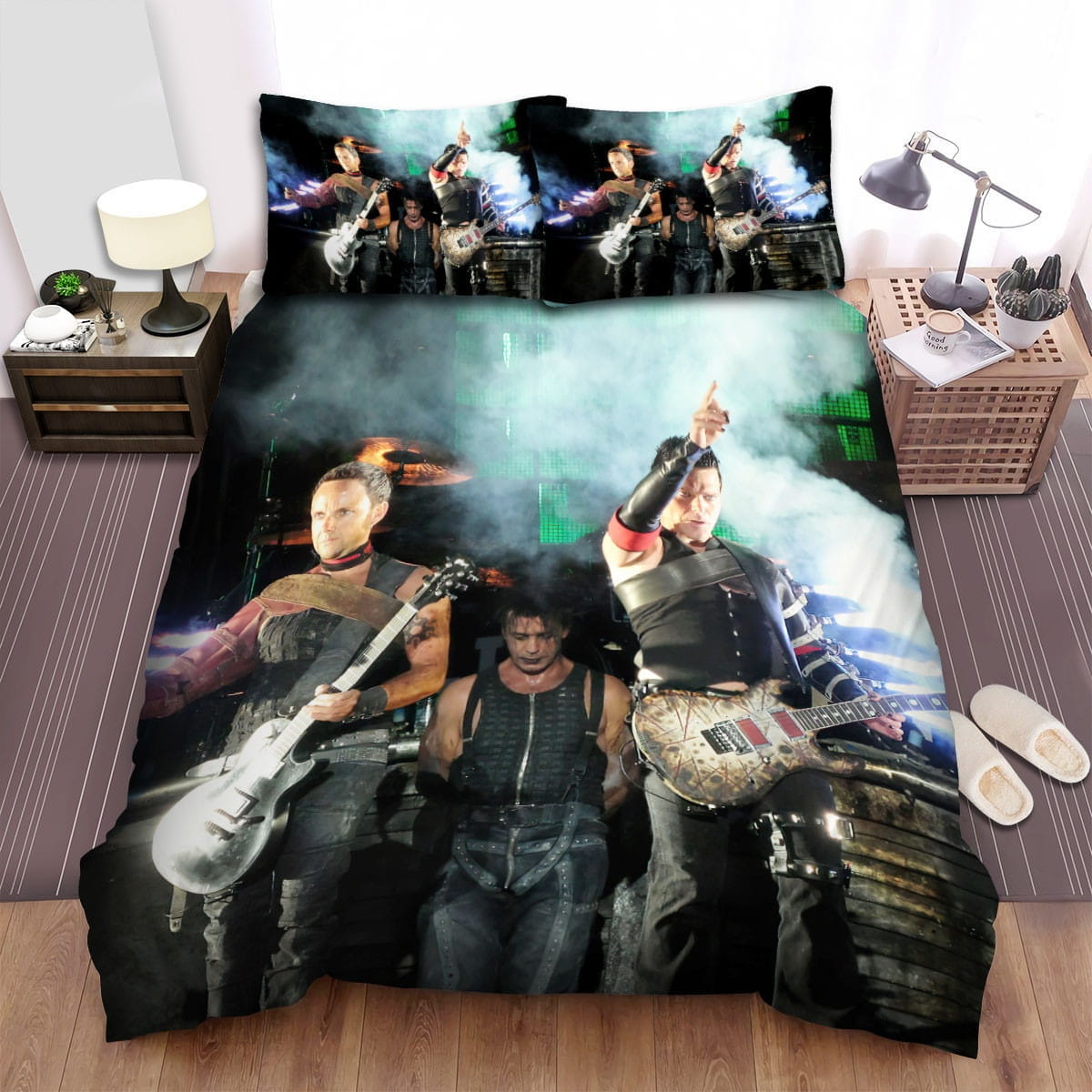 Rammstein Live Bedding Sets Duvet Cover, Flatsheet, Pillowcases For Every Bedroom