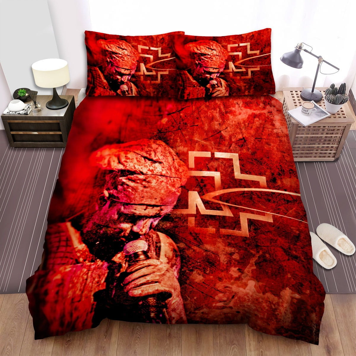 Rammstein Men Teil 3 Bedding Sets Duvet Cover, Flatsheet, Pillowcases For Every Bedroom