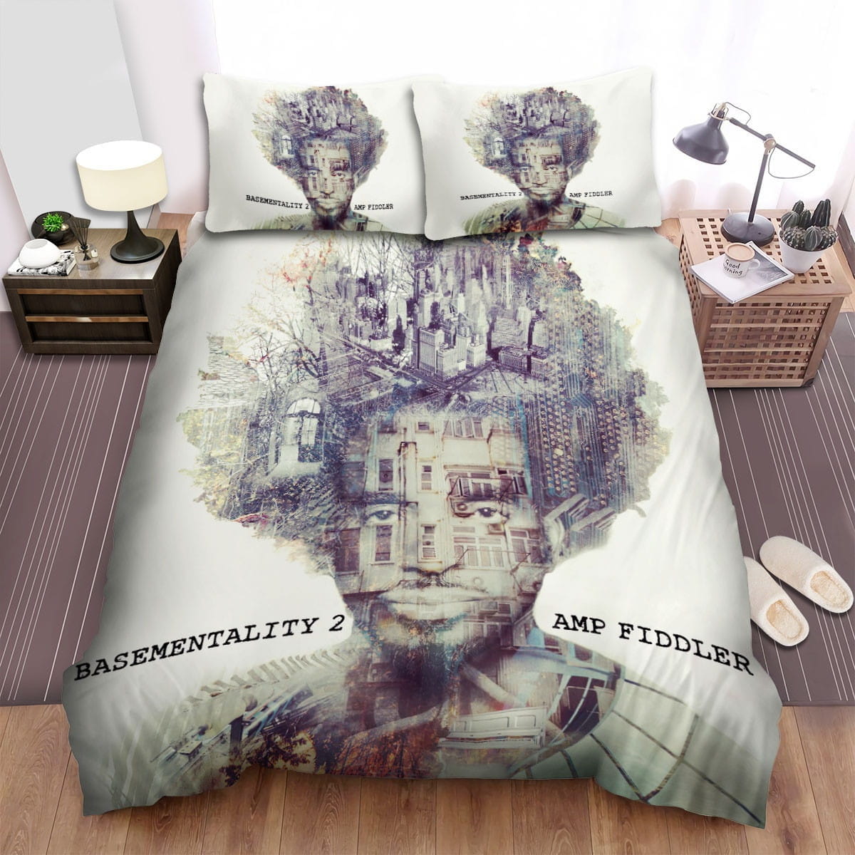 Raphael Saadiq Draw Bedding Sets Duvet Cover, Flatsheet, Pillowcases Perfect Gift For Fans