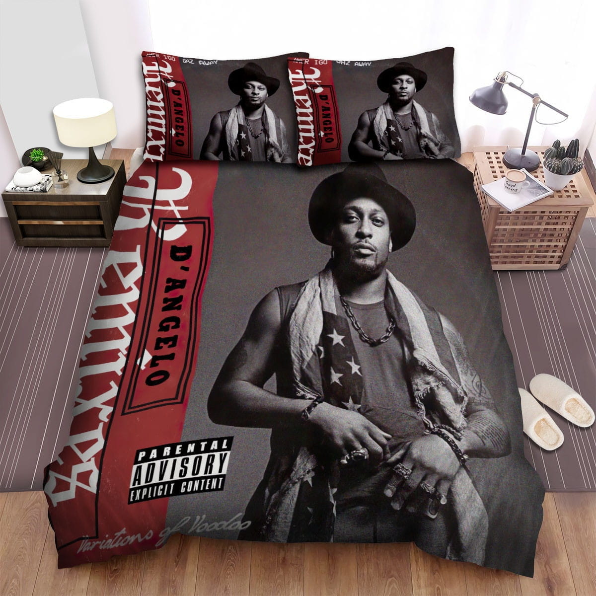 Raphael Saadiq Hat Bedding Sets Duvet Cover, Flatsheet, Pillowcase For Your Lover