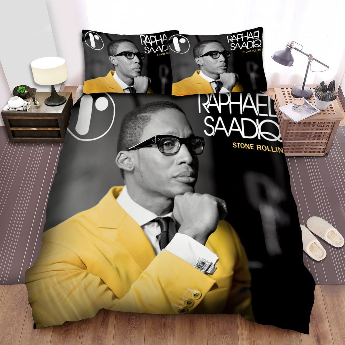 Raphael Saadiq Think Bedding Sets Duvet Cover, Flatsheet, Pillowcase For Your Lover