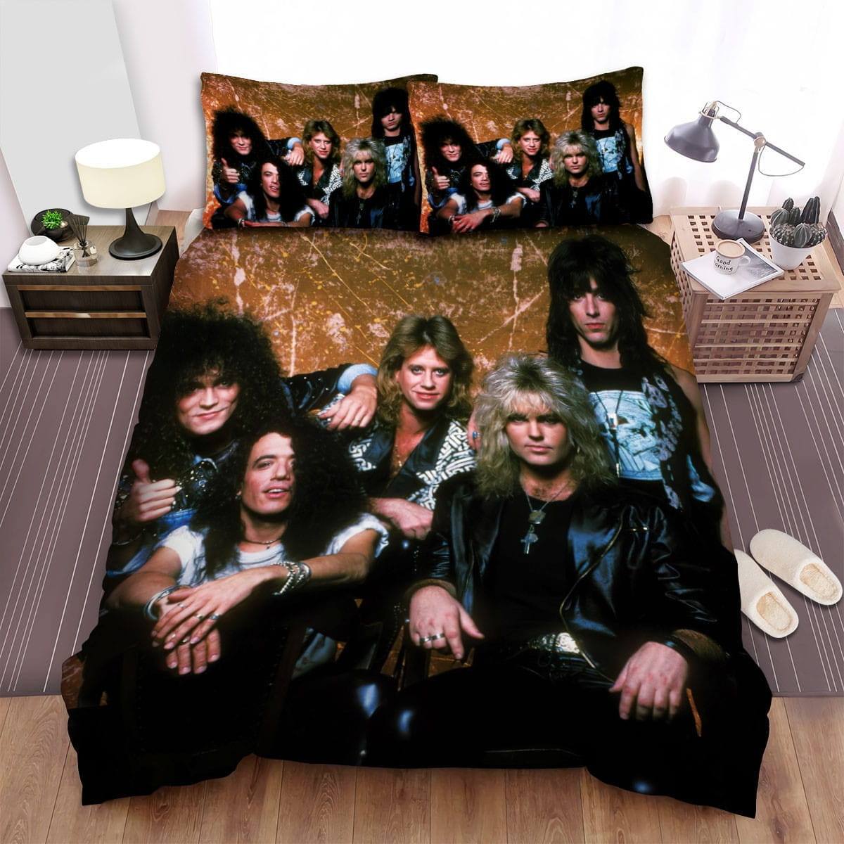Ratt 5 Members Bedding Sets Duvet Cover, Flatsheet, Pillowcase For Your Lover