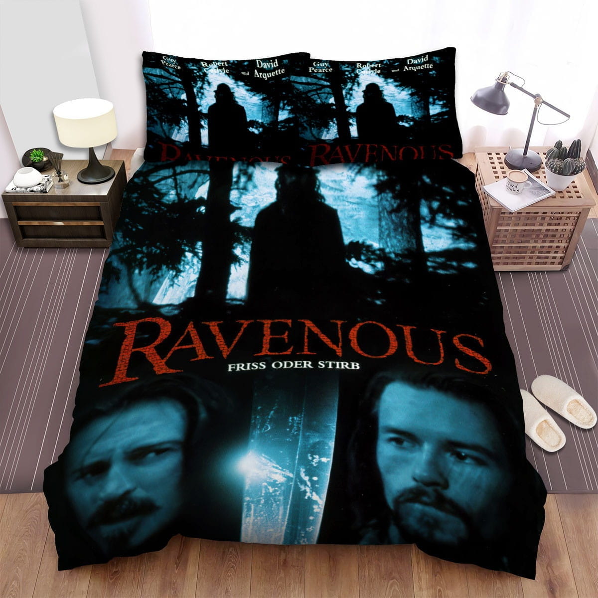 Ravenous Poster 2 Bedding Sets Duvet Cover, Flatsheet, Pillowcases Perfect Gift For Fans