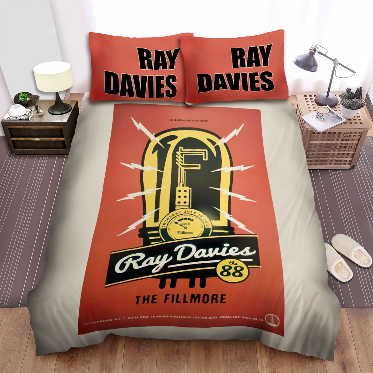 Ray Davies Bedding Sets, Flatsheet Gift For Wife, Husband, Besties