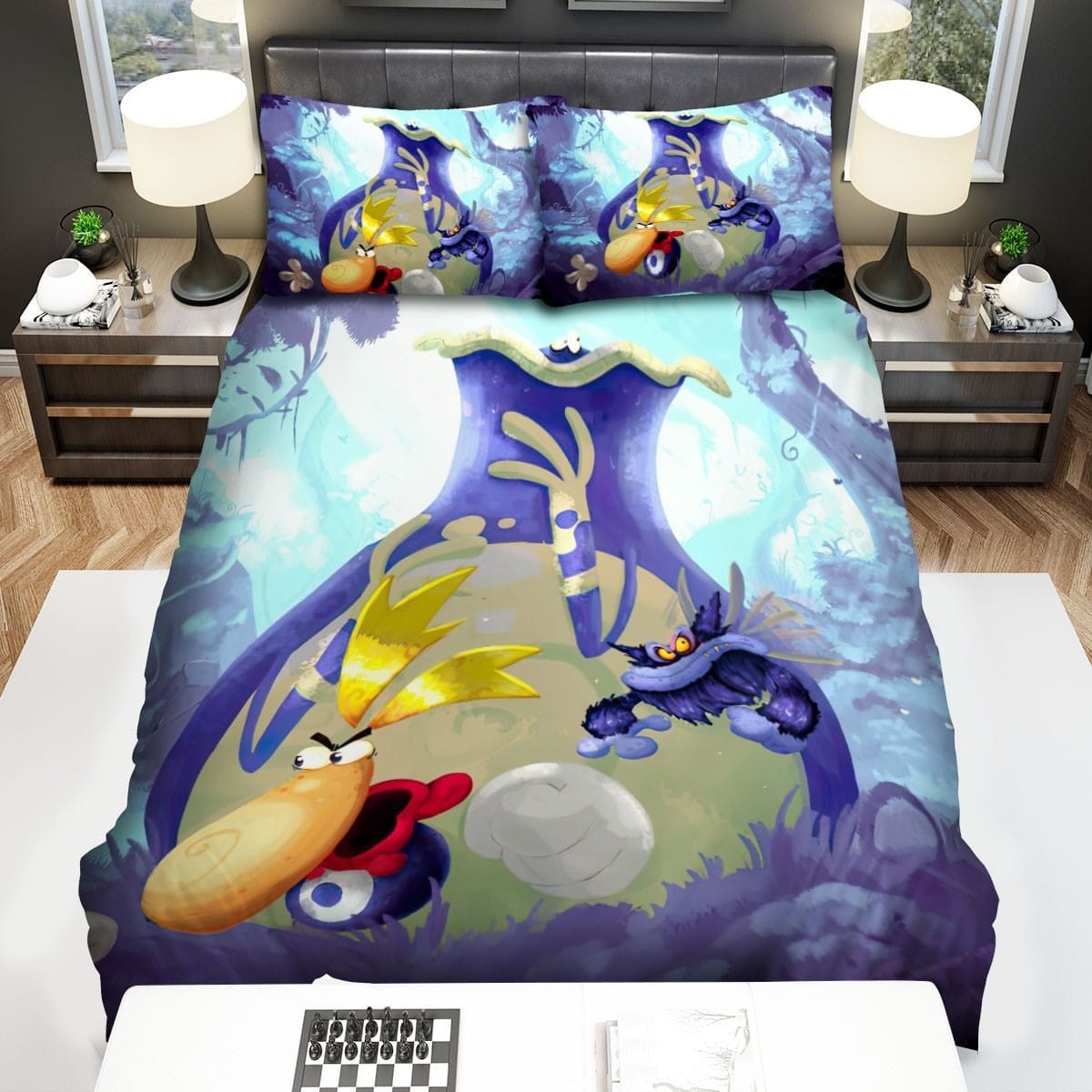 Rayman Ray In The Jungle Bedding Sets Duvet Cover, Flatsheet, Pillowcase For Your Lover