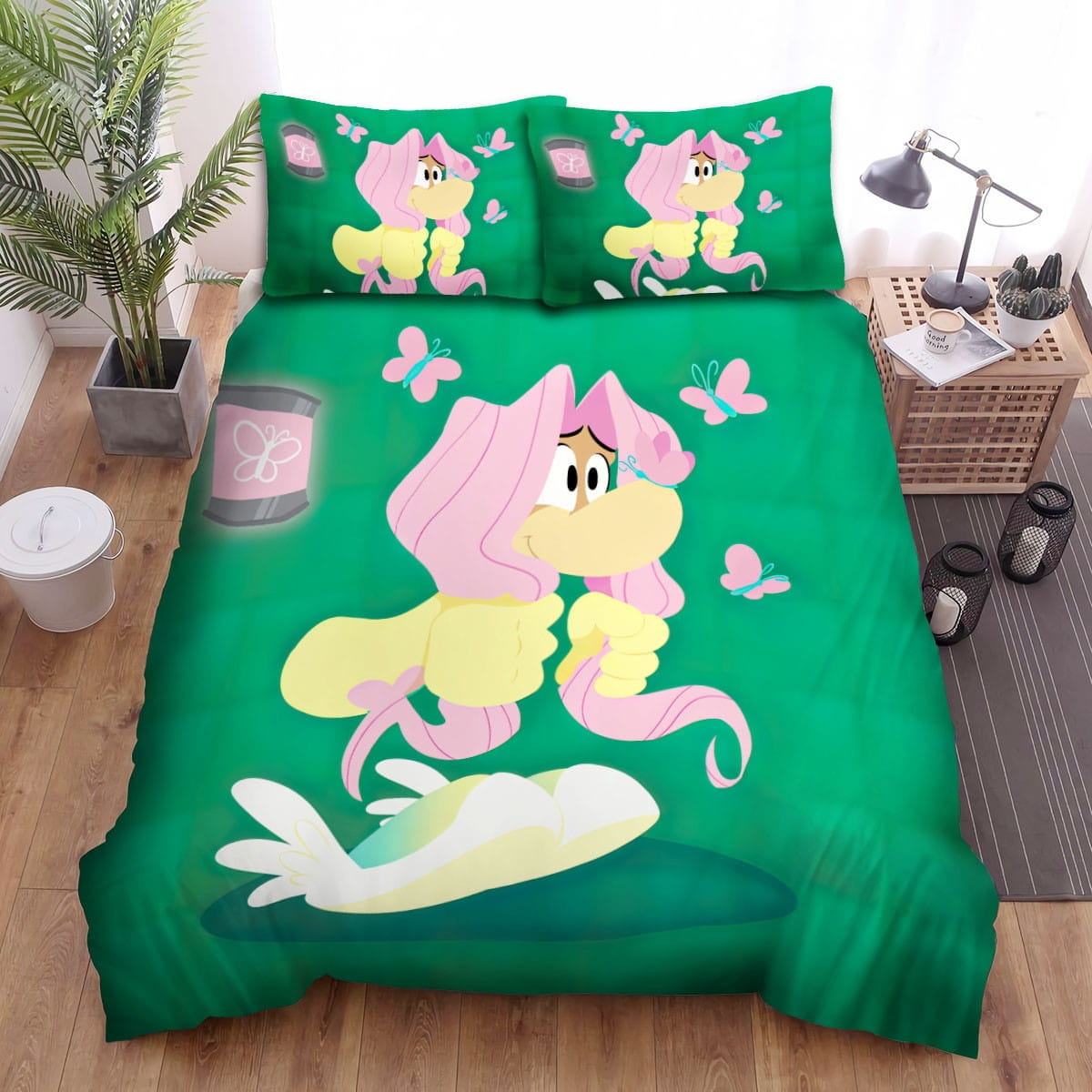 Rayman The Flutter Ray Bedding Sets, Flatsheet Gift For Christmas, Thanksgiving, Halloween