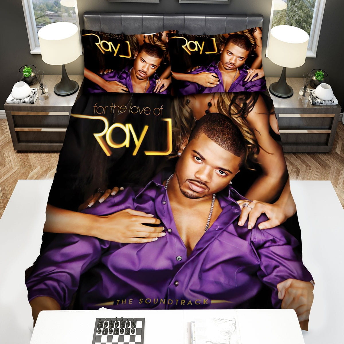 Ray J For The Love Of Bedding Sets Duvet Cover, Flatsheet, Pillowcase For Your Lover