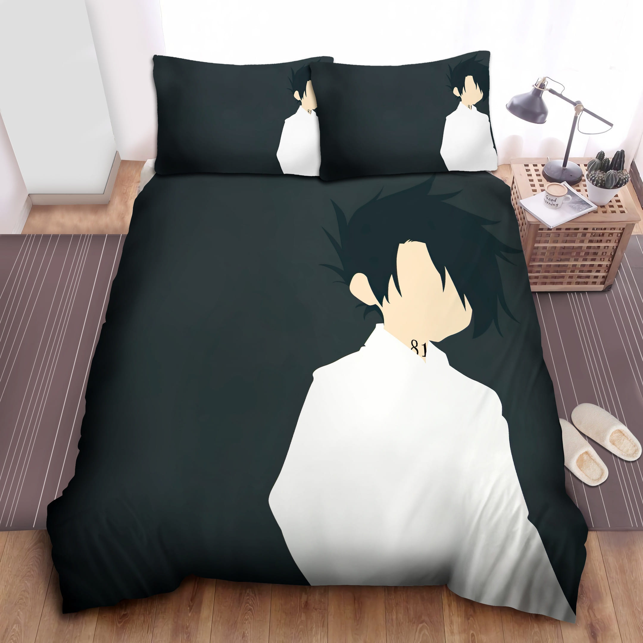 Ray Standing Alone Decorative Bedding Sets with Duvet Cover, Flatsheet, Pillowcases