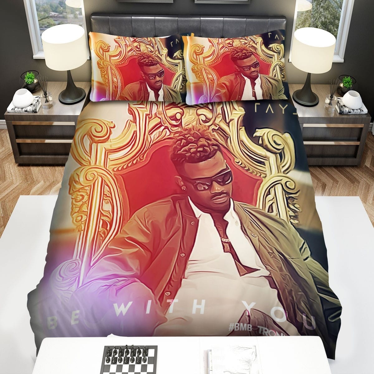 Ray J Be With You Bedding Sets, Flatsheet Gift For Wife, Husband, Besties