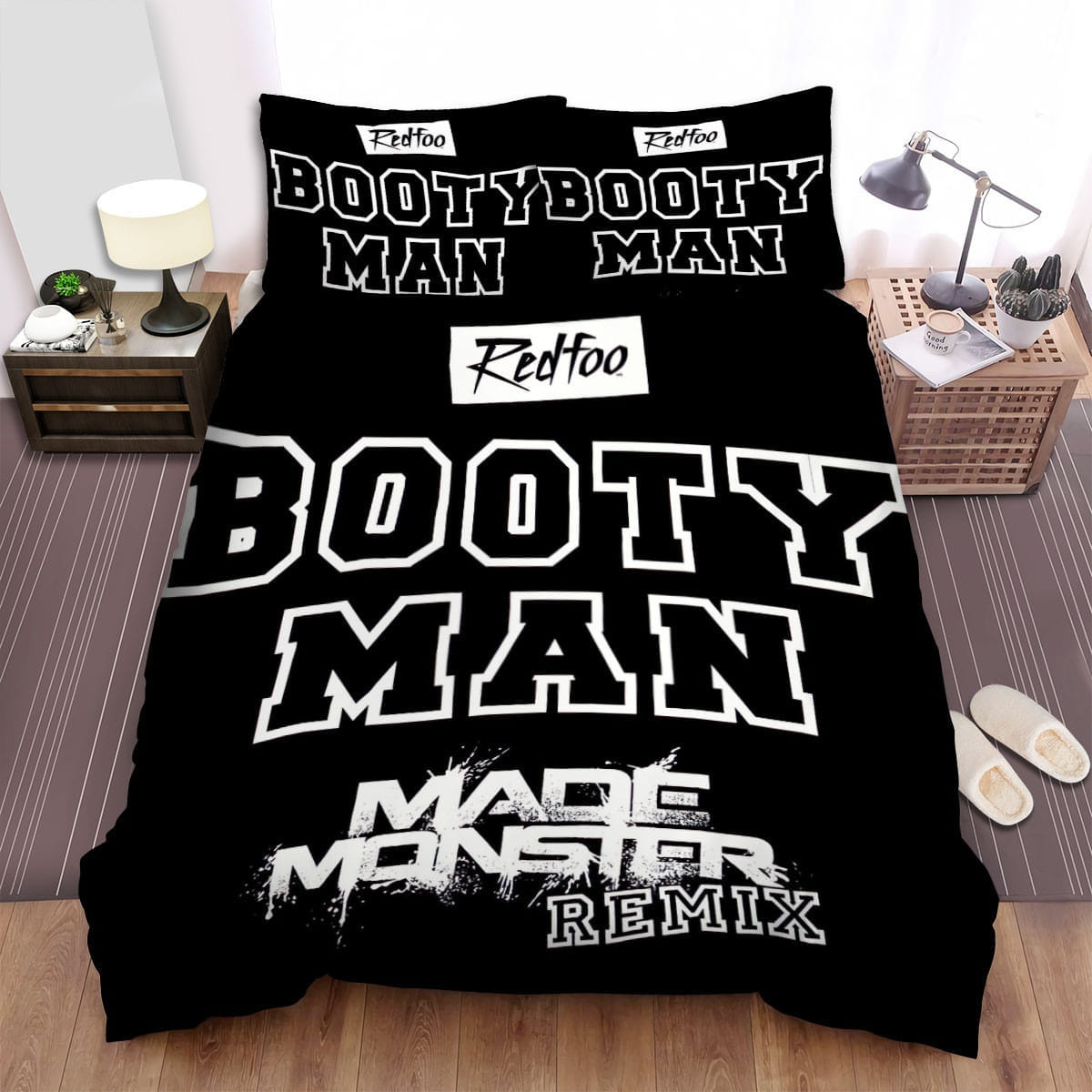 Redfoo Booty Man Bedding Sets Duvet Cover, Flatsheet, Pillowcases Perfect Gift For Fans