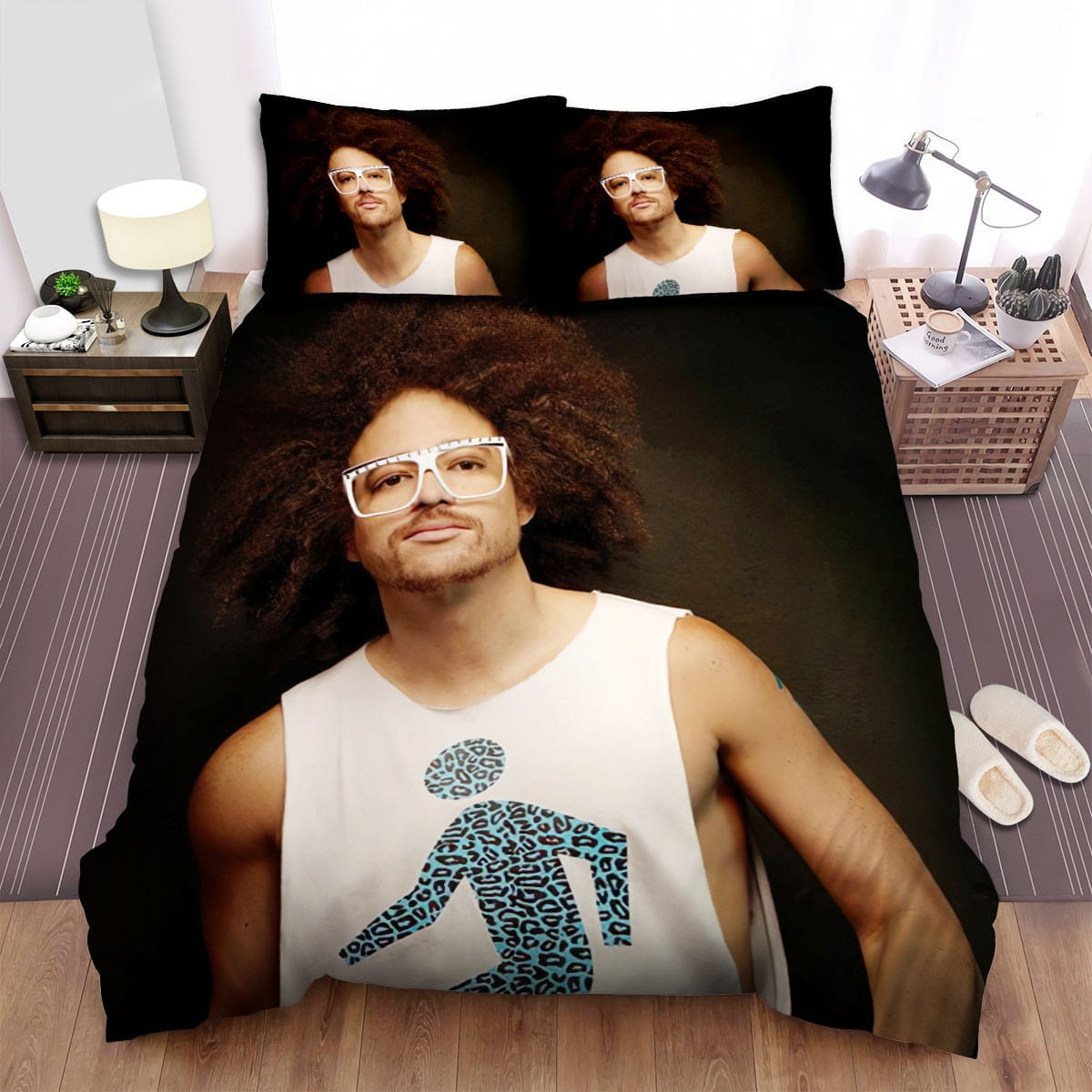 Redfoo Muscle Bedding Sets Duvet Cover, Flatsheet, Pillowcase For Your Lover