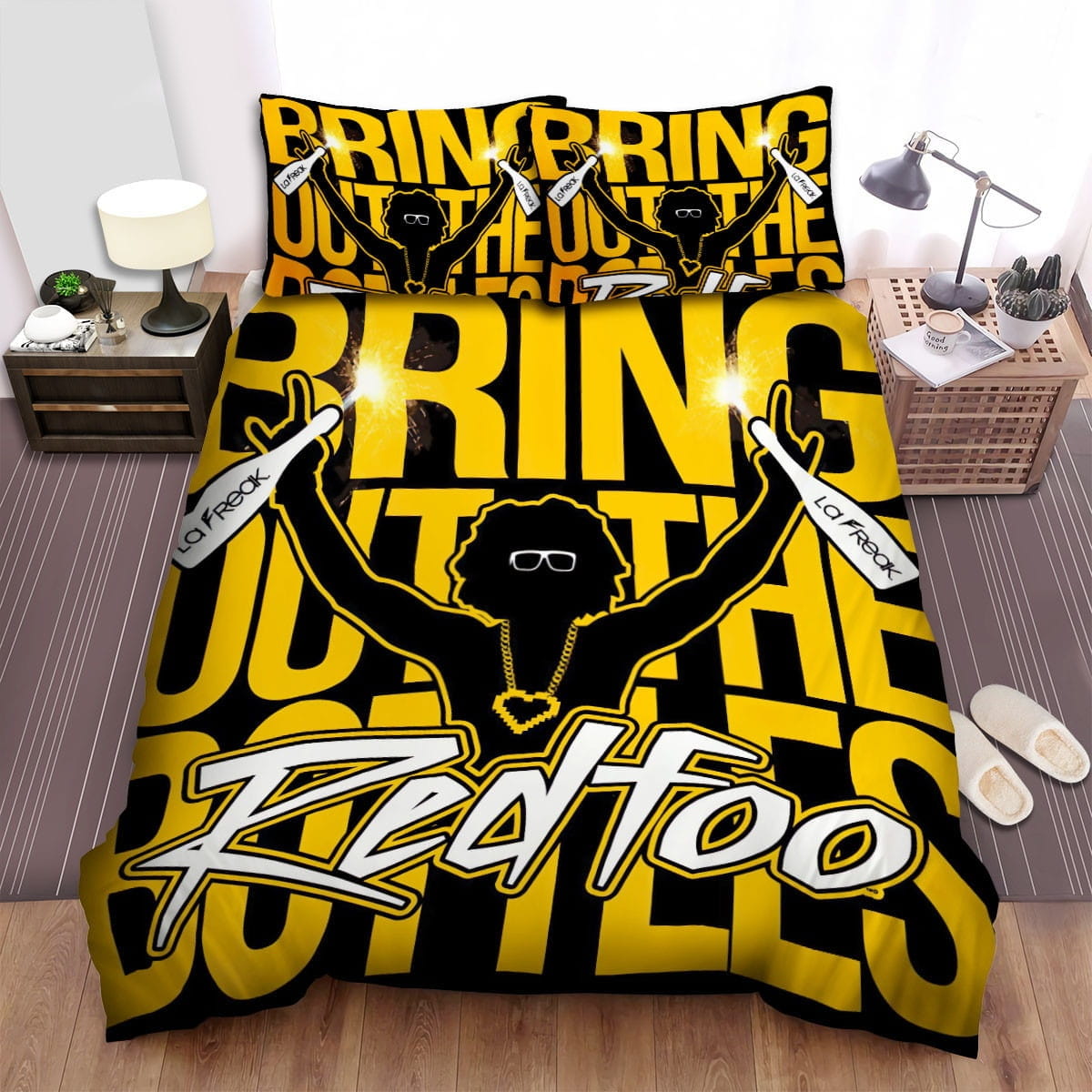 Redfoo Bring Bedding Sets Duvet Cover, Flatsheet, Pillowcase For Your Lover