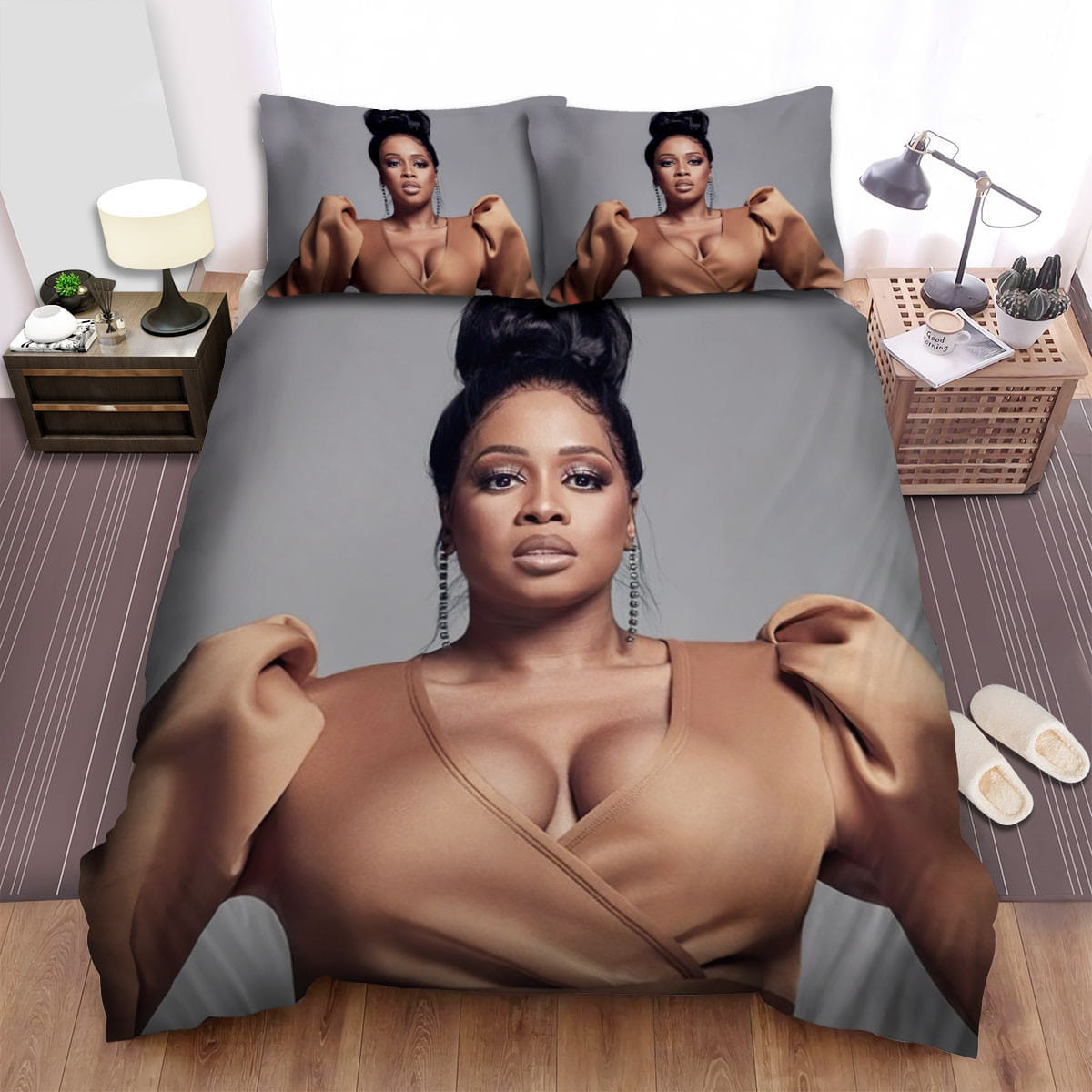 Remy Ma Bedding Sets Duvet Cover, Flatsheet, Pillowcases Perfect Gift For Fans