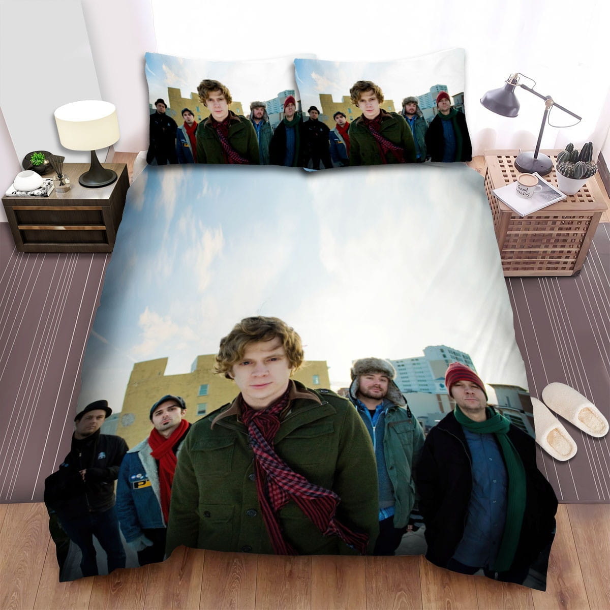Relient K Band Roof Bedding Sets Duvet Cover, Flatsheet, Pillowcases For Every Bedroom