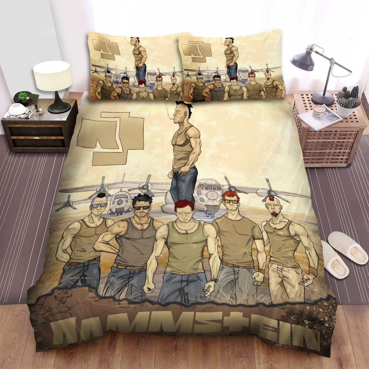 Reise Rammstein Fan Art Bedding Sets, Flatsheet Gift For Christmas, Thanksgiving, Halloween