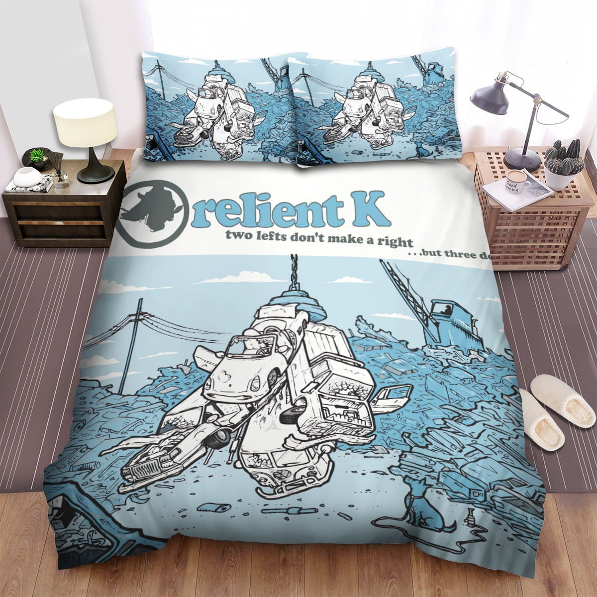 Relient K Band Gabbage Bedding Sets Duvet Cover, Flatsheet, Pillowcases For Every Bedroom