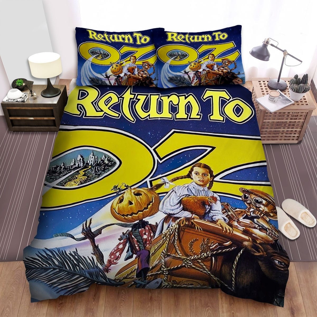Return To Oz Night Decorative Bedding Sets with Duvet Cover, Flatsheet, Pillowcases