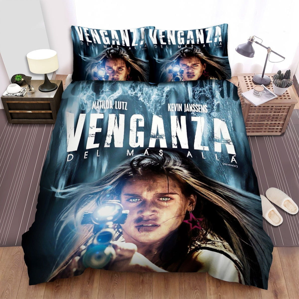 Revenge (Ii) Shooting Guns Bedding Sets Duvet Cover, Flatsheet, Pillowcase For Your Lover