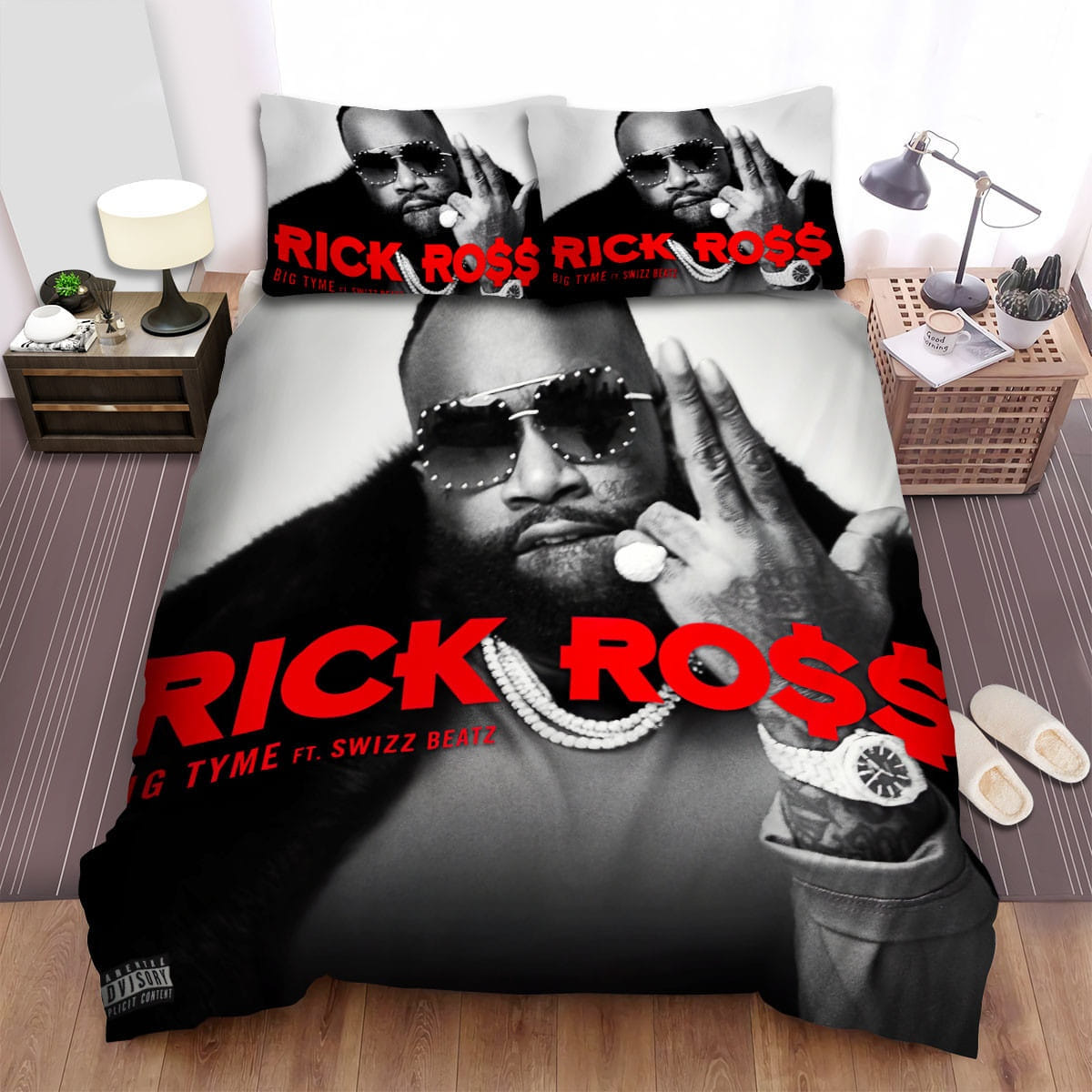 Rick Ross Bedding Sets Duvet Cover, Flatsheet, Pillowcases For Every Bedroom