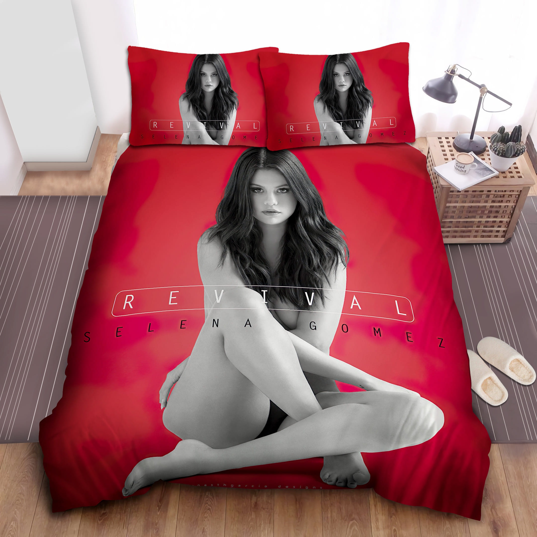 Revival Selena Gomez Bedding Sets, Flatsheet Gift For Wife, Husband, Besties