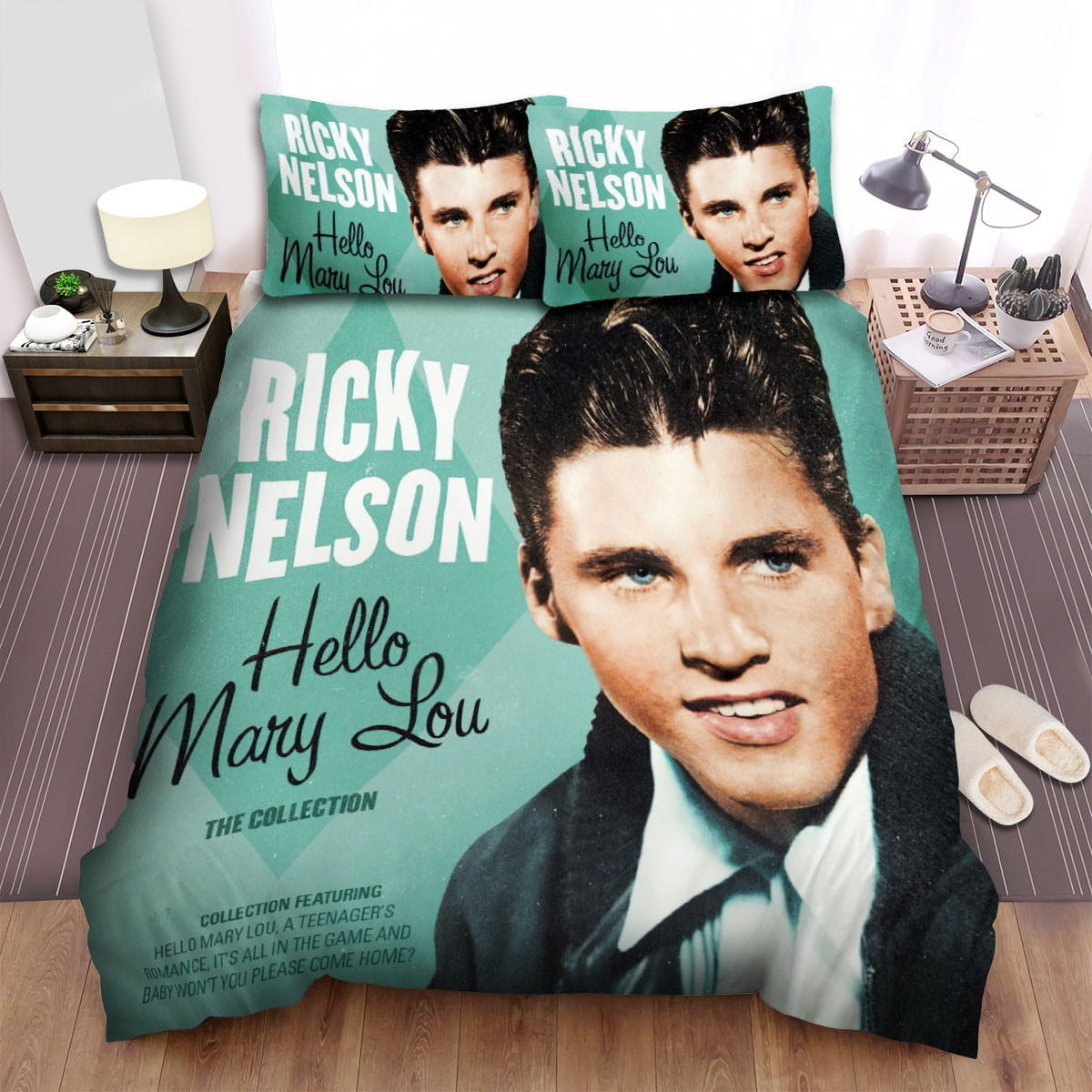 Ricky Nelson Hello Mary Lou Bedding Sets Duvet Cover, Flatsheet, Pillowcase For Your Lover