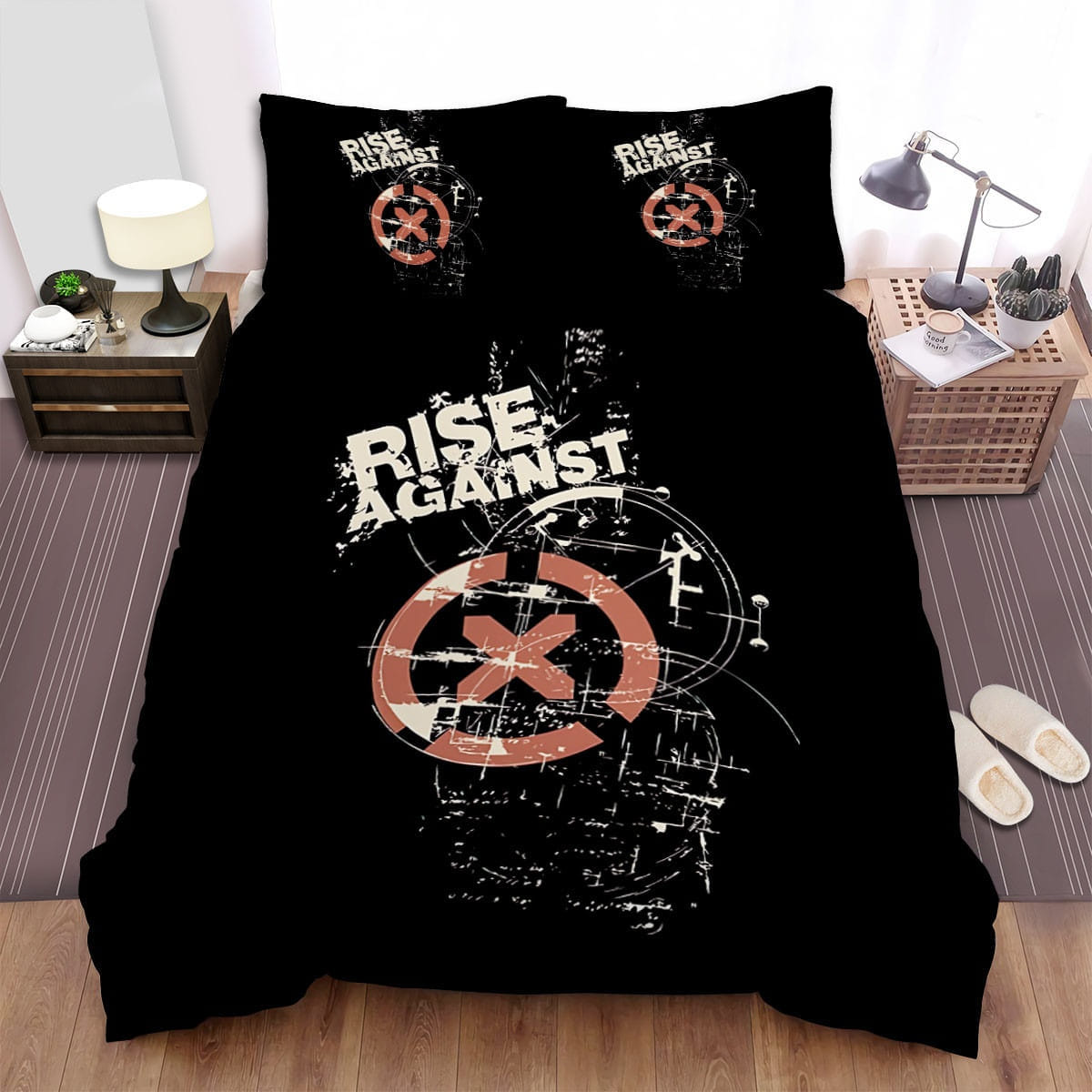 Rise Against Bedding Sets Duvet Cover, Flatsheet, Pillowcase For Your Lover