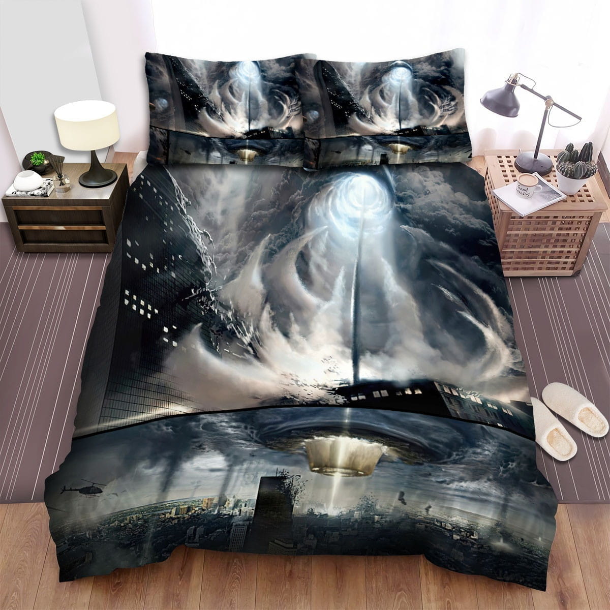 R.I.P.D. Movie Art 1 Bedding Sets, Flatsheet Gift For Wife, Husband, Besties