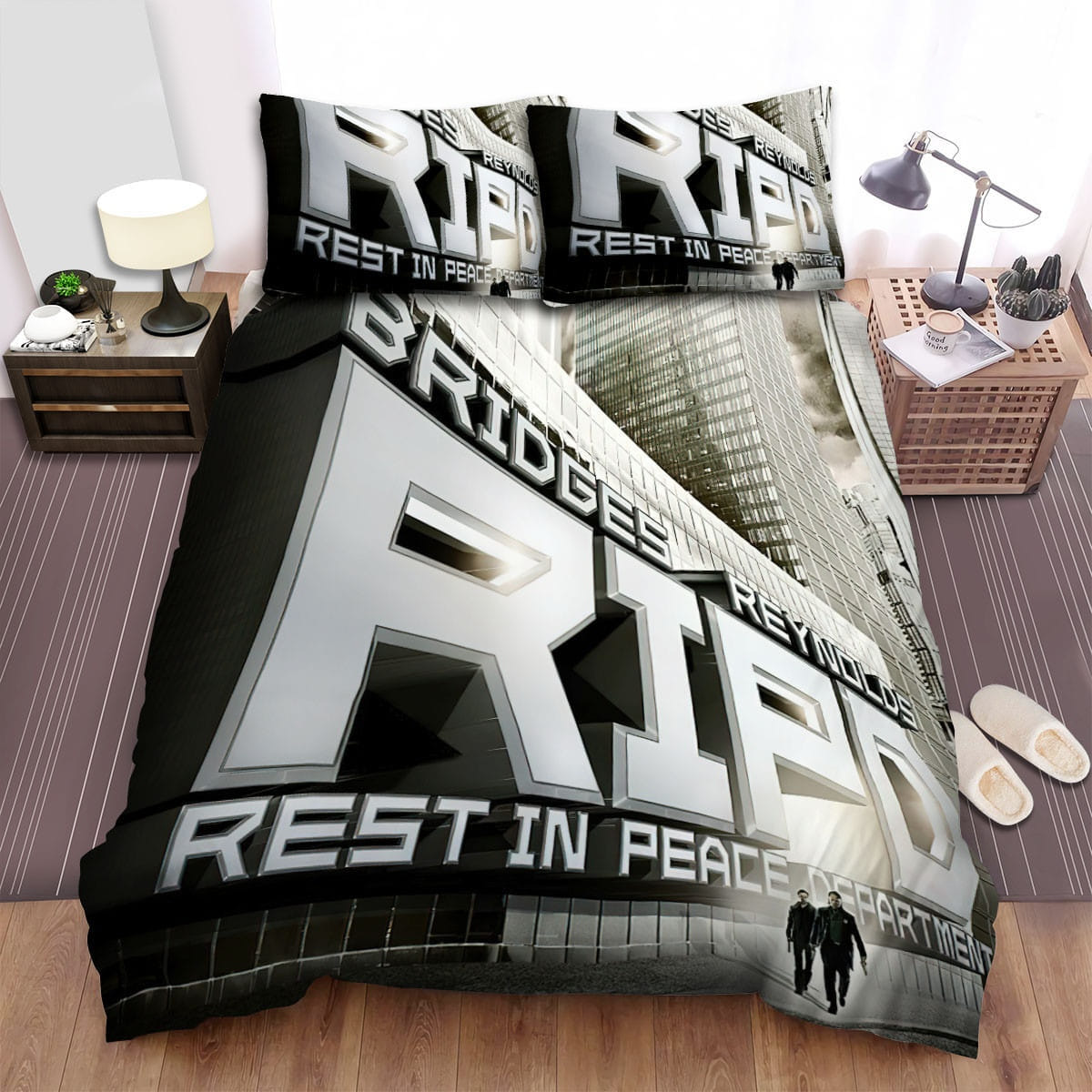 R.I.P.D. Movie Poster 4 Bedding Sets Duvet Cover, Flatsheet, Pillowcase For Your Lover