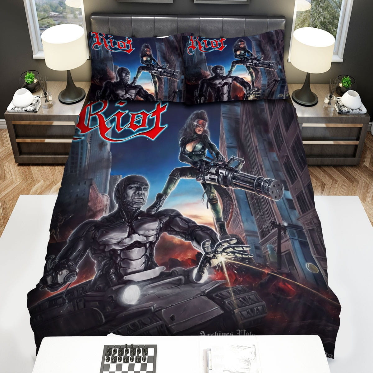 Riot Archives Volume 3 Bedding Set, Gift For Christmas, Birthday, Thanksgiving