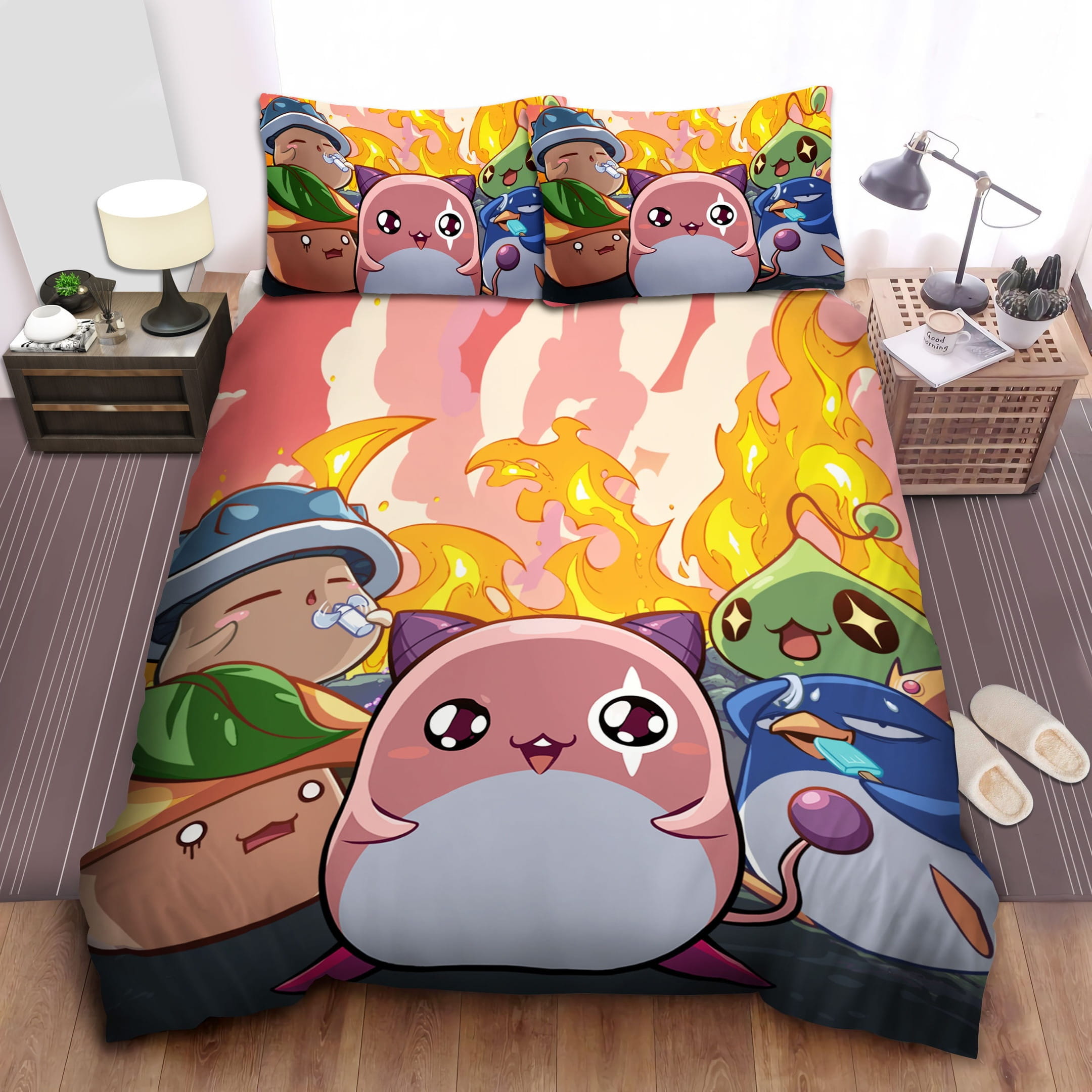 Rise Surge Of Power Bedding Sets, Flatsheet Gift For Christmas, Thanksgiving, Halloween