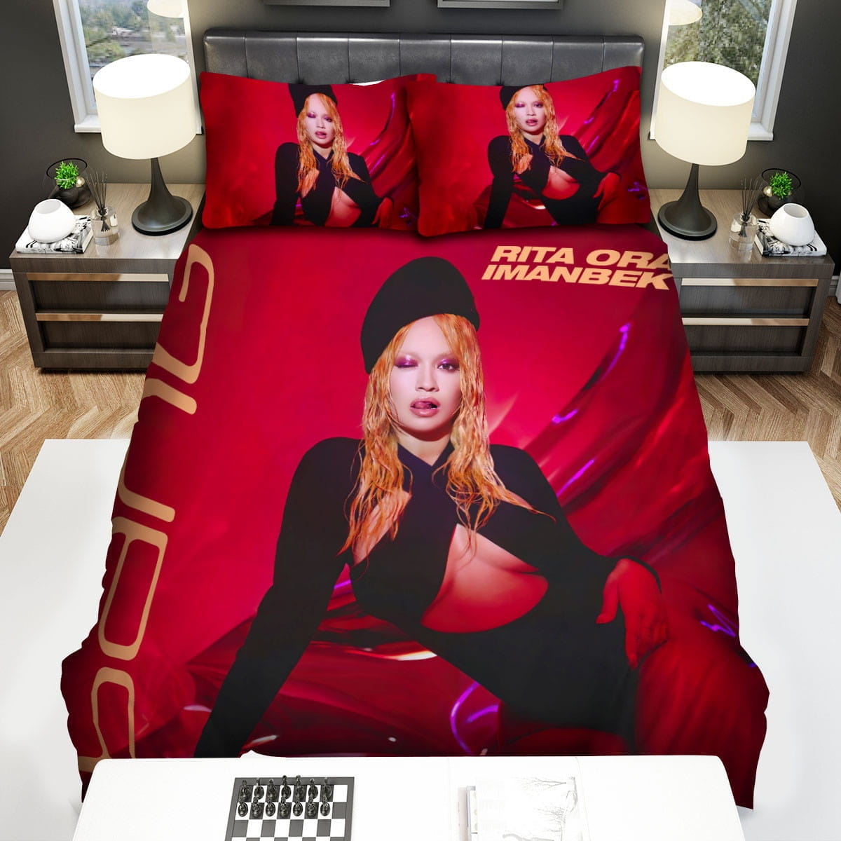 Rita Ora Manbek Bedding Set, Gift For Christmas, Birthday, Thanksgiving