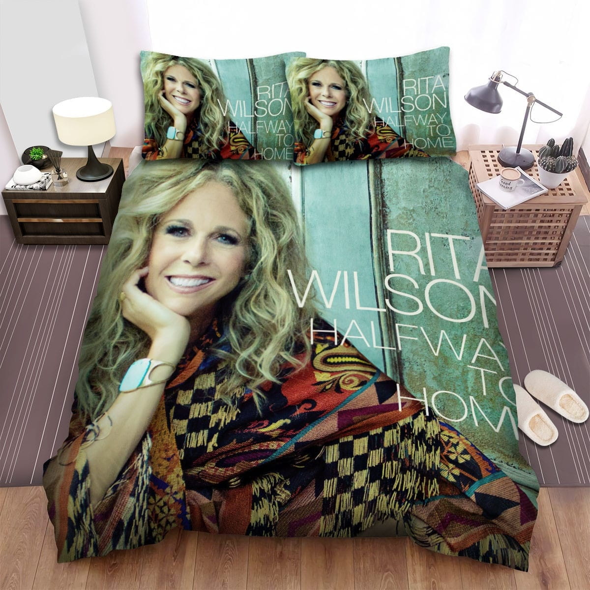 Rita Wilson Halfway To Home Bedding Set, Gift For Christmas, Birthday, Thanksgiving