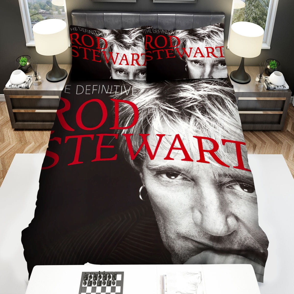 Rod Stewart The Definitive Bedding Sets Duvet Cover, Flatsheet, Pillowcase For Your Lover