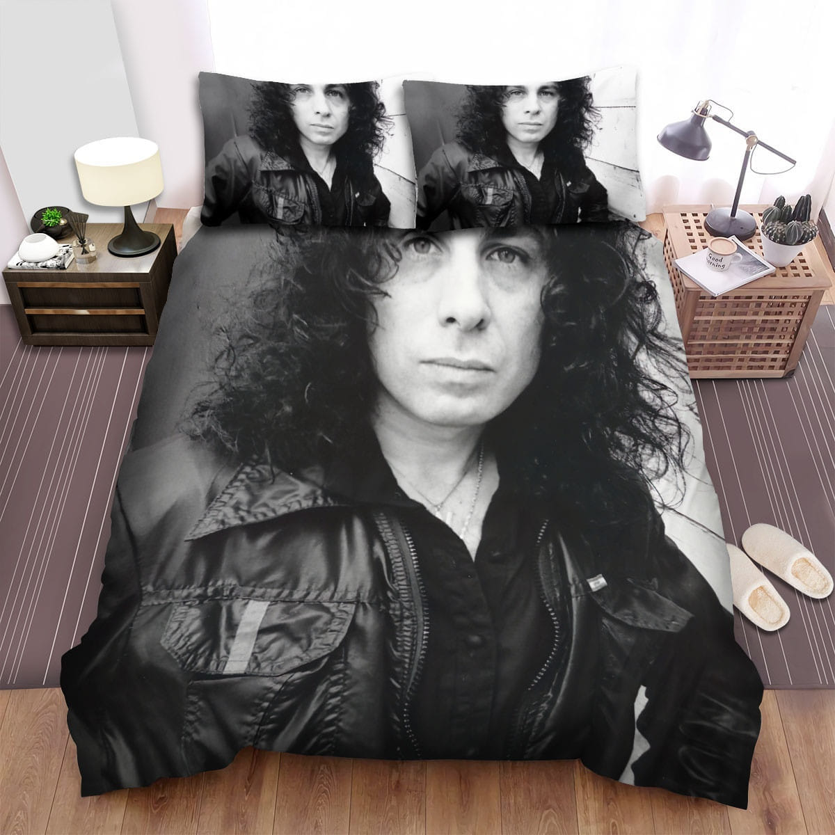 Ronnie James Dio Cold Bedding Set Duvet Cover Gift For Christmas Birthday Thanksgiving