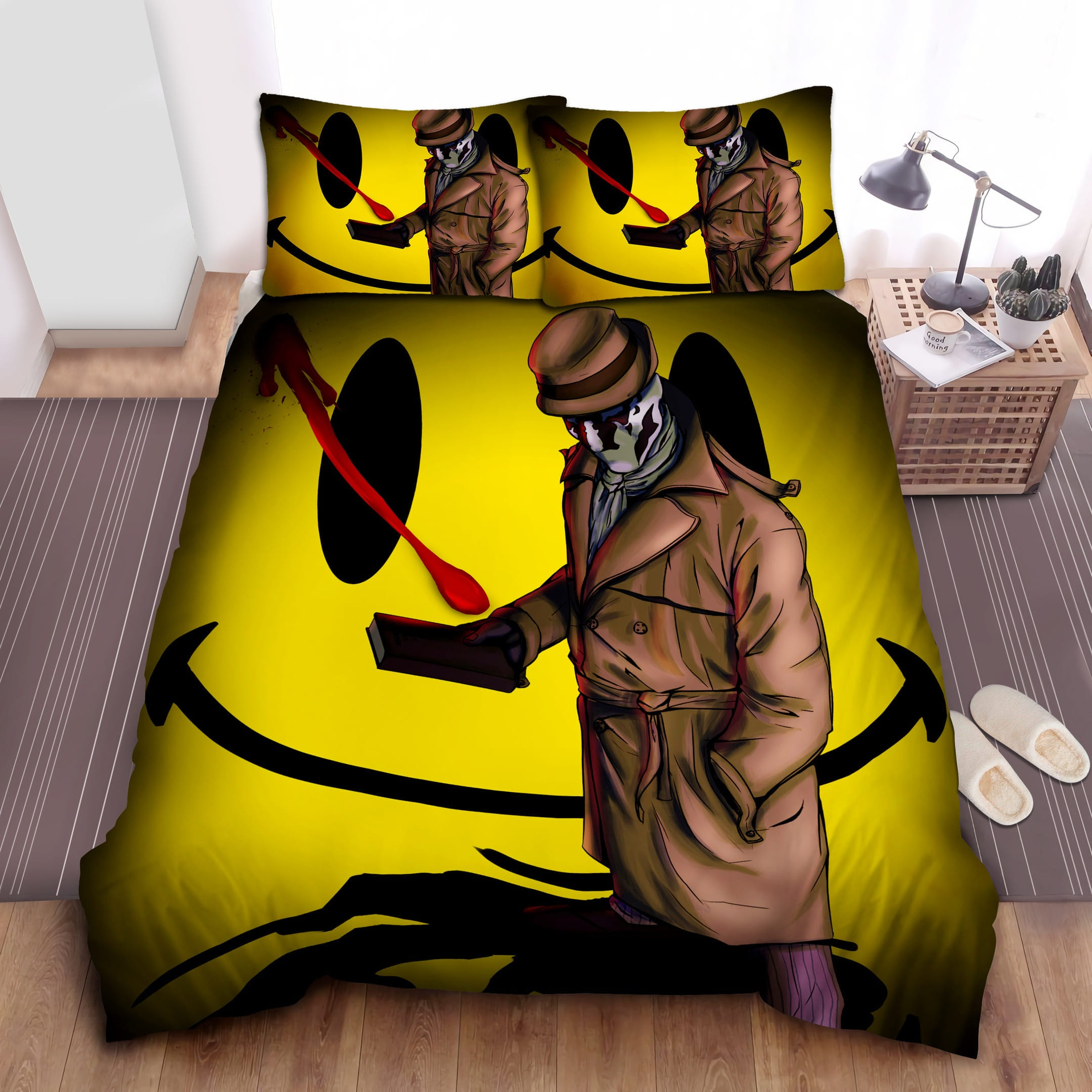 Rorschach Keeping A Manual Decorative Bedding Sets with Duvet Cover Flatsheet Pillowcases