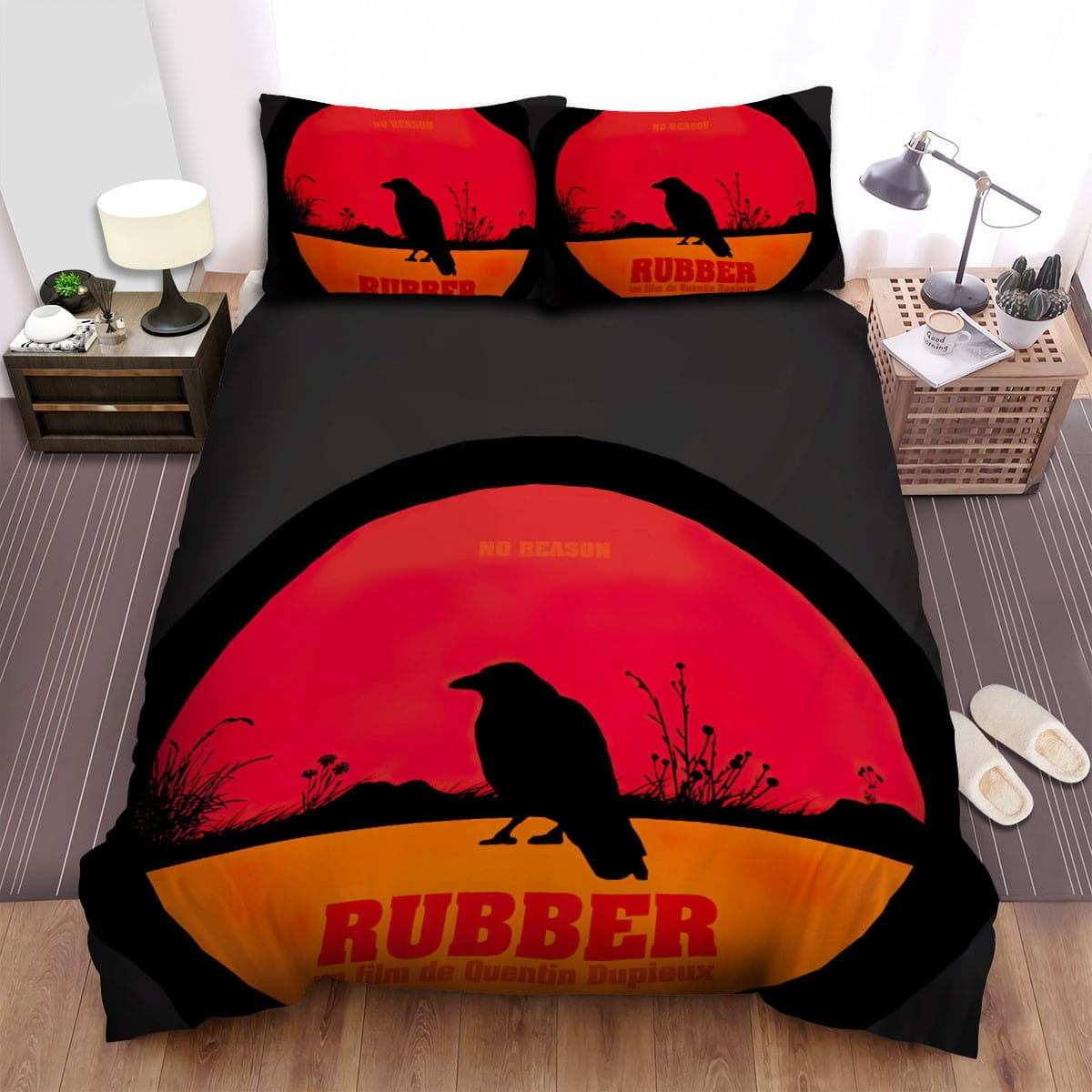Rubber 2010 Bird Bedding Sets Duvet Cover Flatsheet Gift For Christmas Thanksgiving Halloween