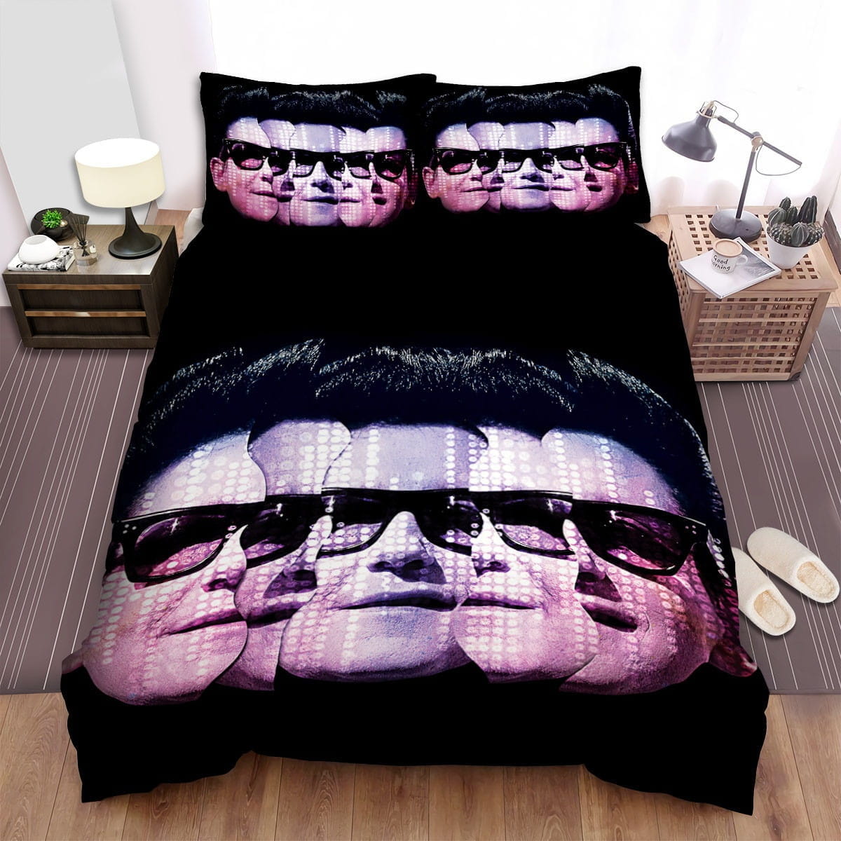 Roy Orbison Head Bedding Sets Duvet Cover Flatsheet Pillowcases For Every Bedroom