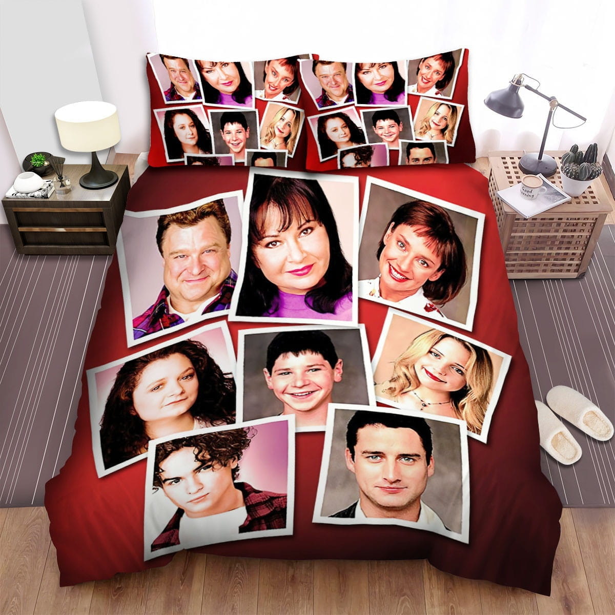 Roseanne Movie Poster 6 Bedding Set Duvet Cover Gift For Christmas Birthday Thanksgiving
