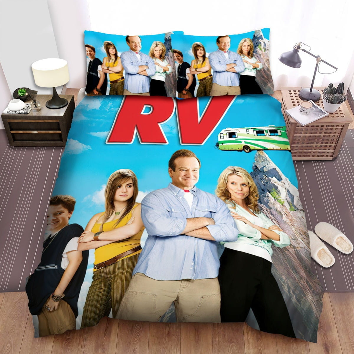 Rv Bob Munro Poster Bedding Sets Duvet Cover Flatsheet Gift For Wife Husband Besties