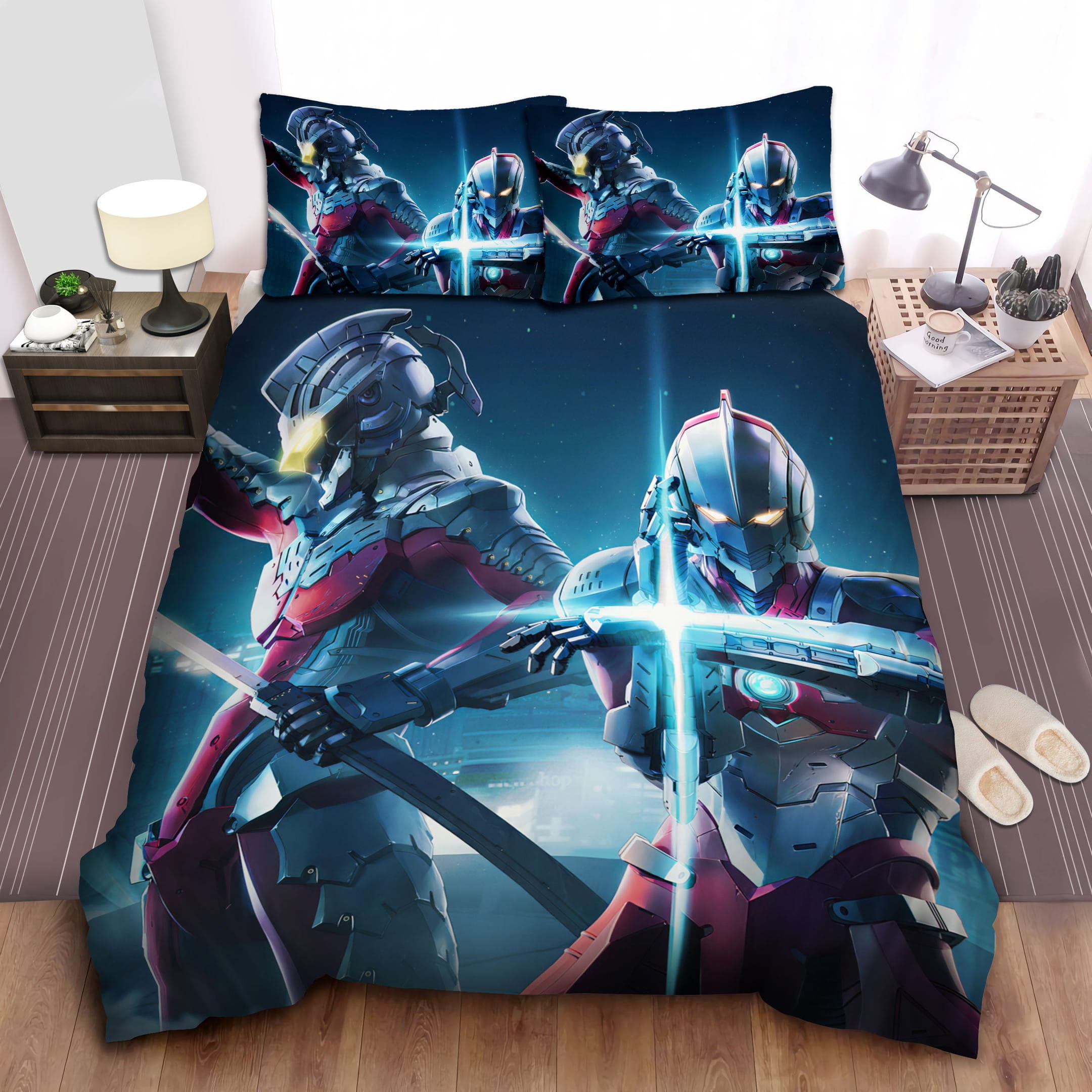 Ryoma Ultraman Bedding Sets Duvet Cover Flatsheet Pillowcases For Every Bedroom