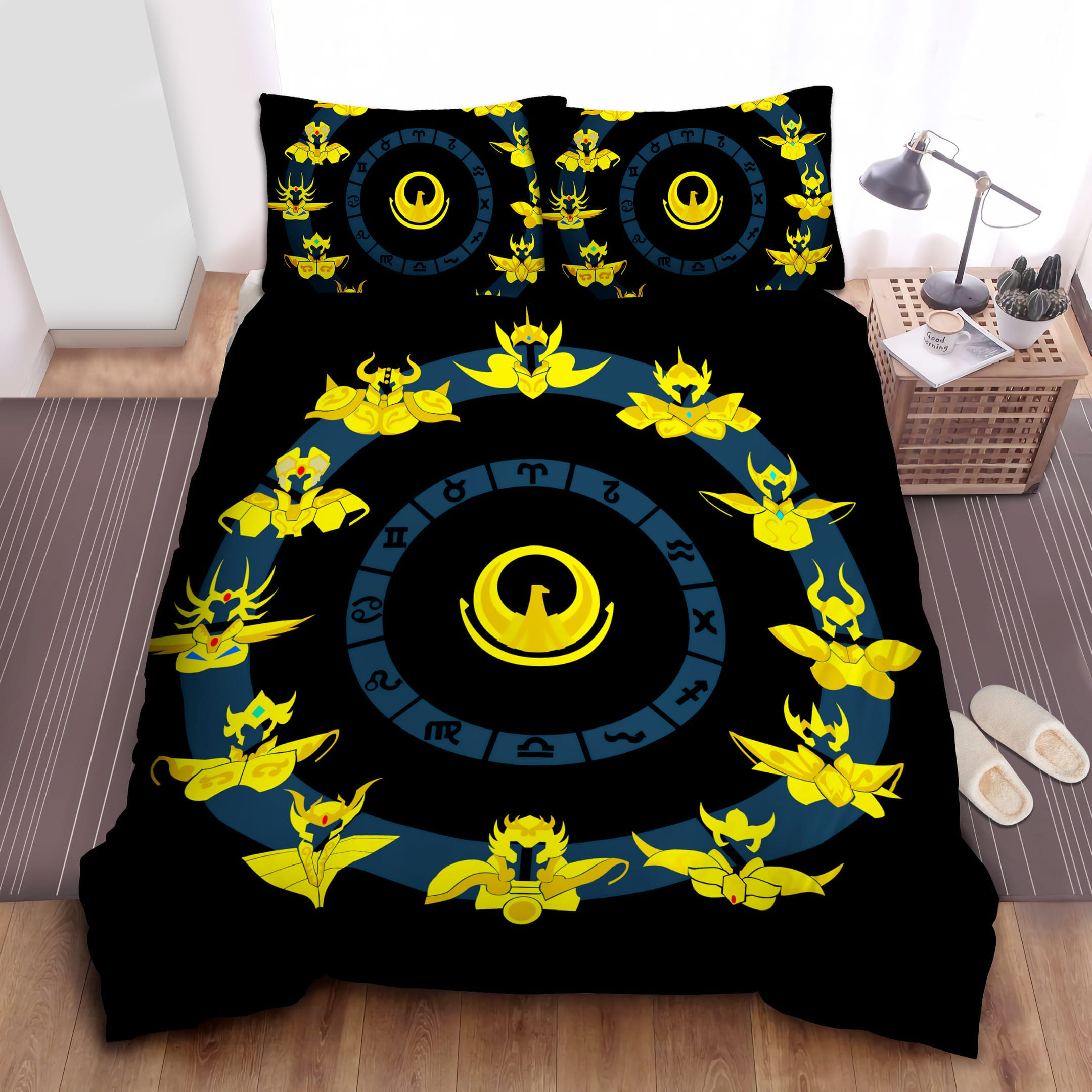 Saint Seiya Bedding Sets Duvet Cover Flatsheet Pillowcases For Every Bedroom