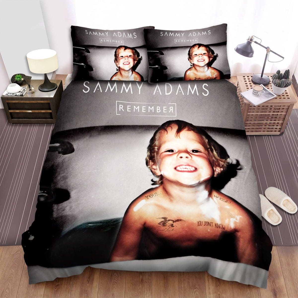 Sammy Adams Remember Bedding Sets Duvet Cover Flatsheet Gift For Christmas Thanksgiving Halloween