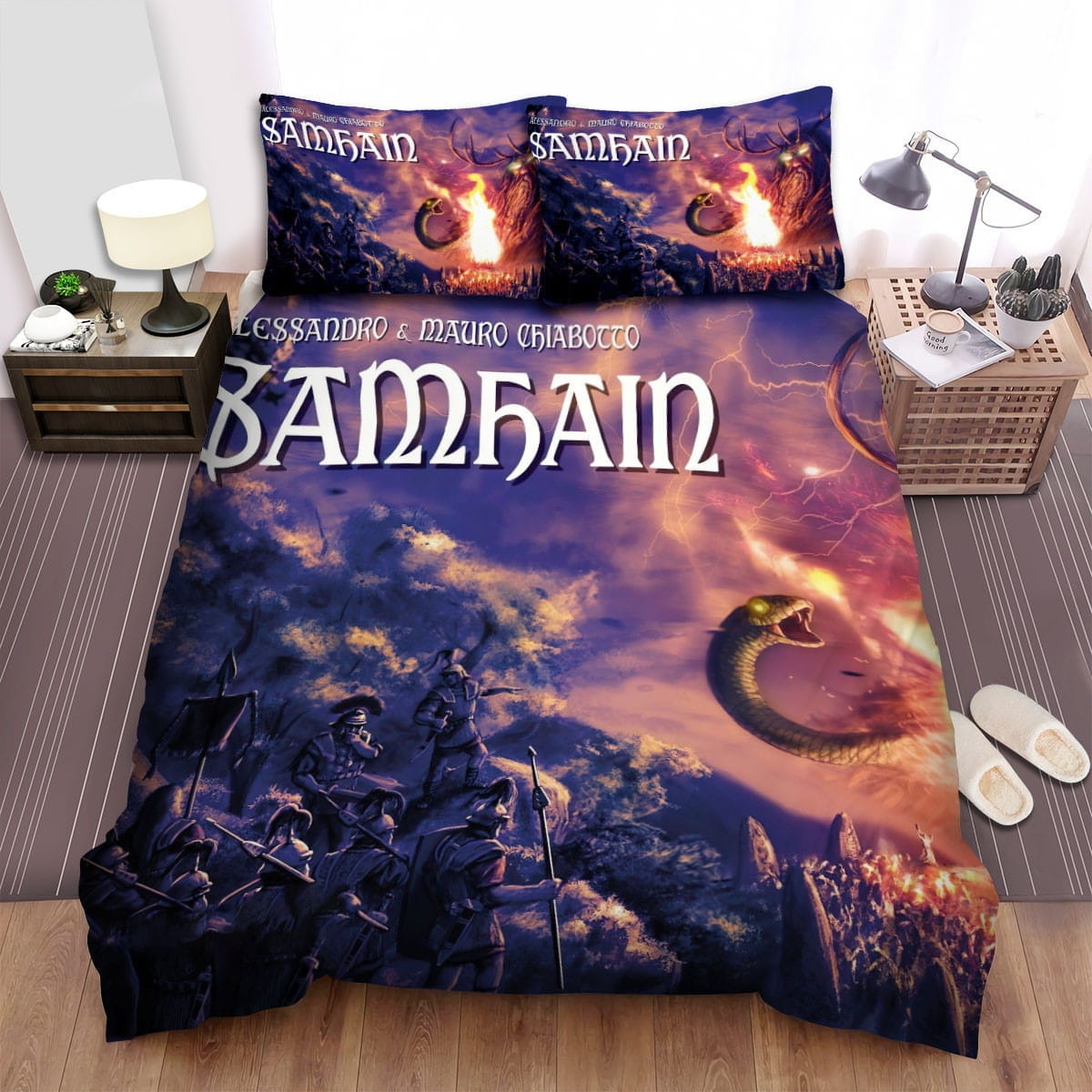 Samhain Alessandro Bedding Set Duvet Cover Gift For Christmas Birthday Thanksgiving